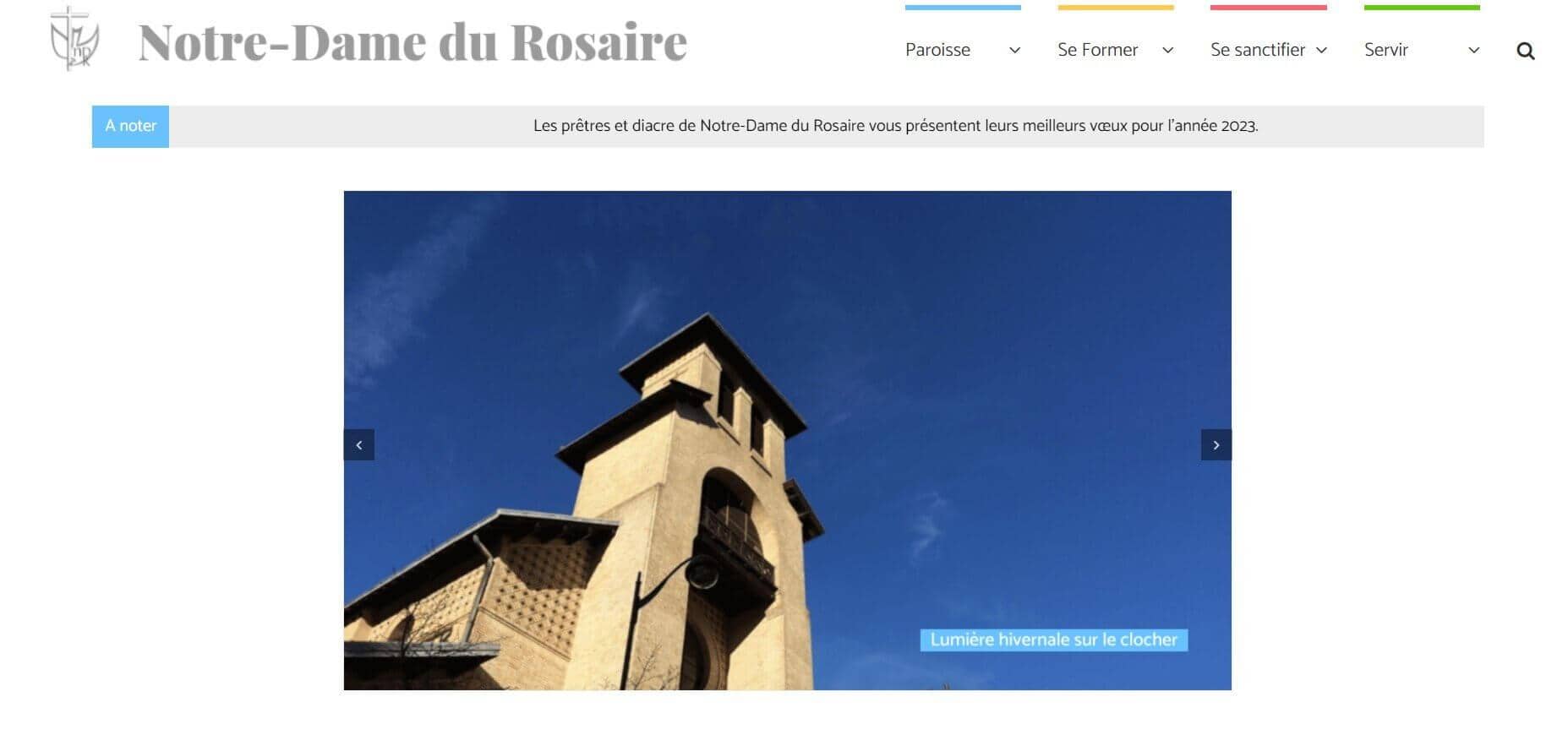 NOTRE DAME DU ROSAIRE COVER