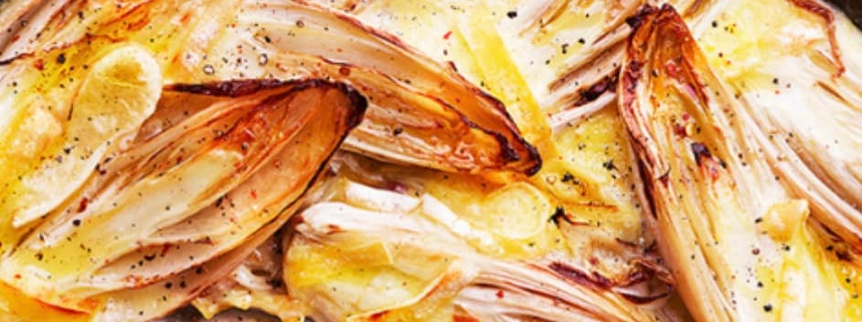 Poulet et endives braisées au curry