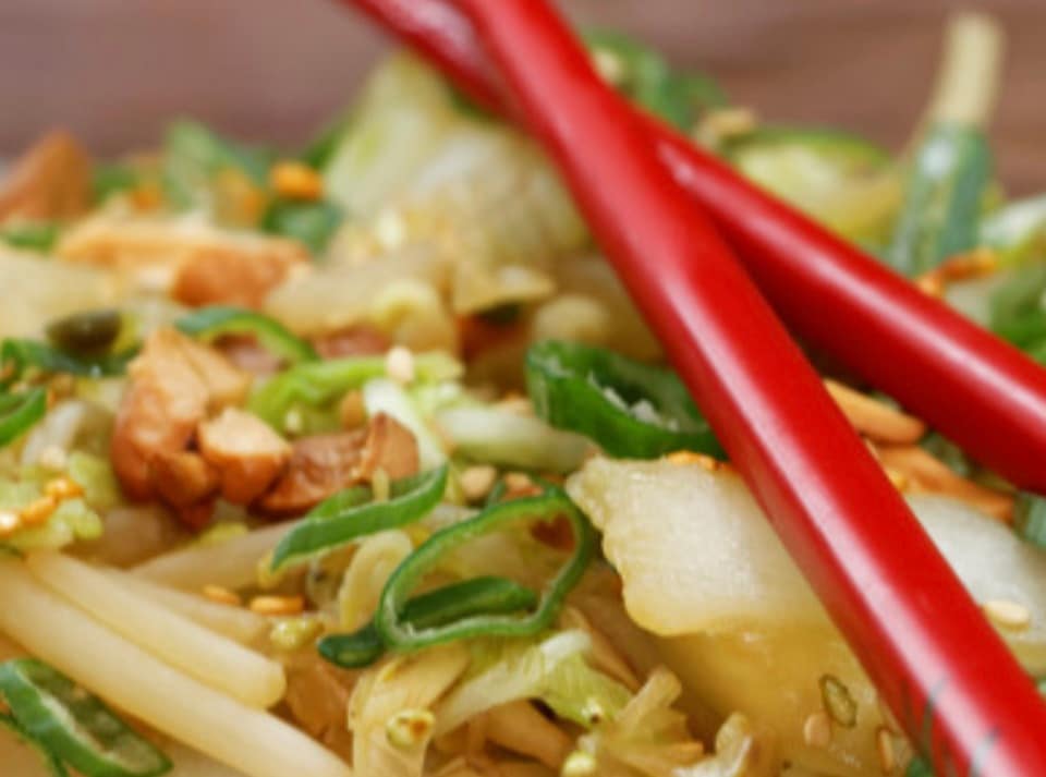 Chou chinois sauté